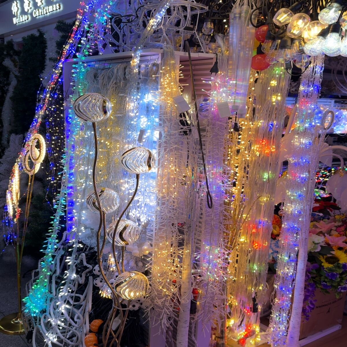 Гирлянда для ёлки оптом из Китая в Украину